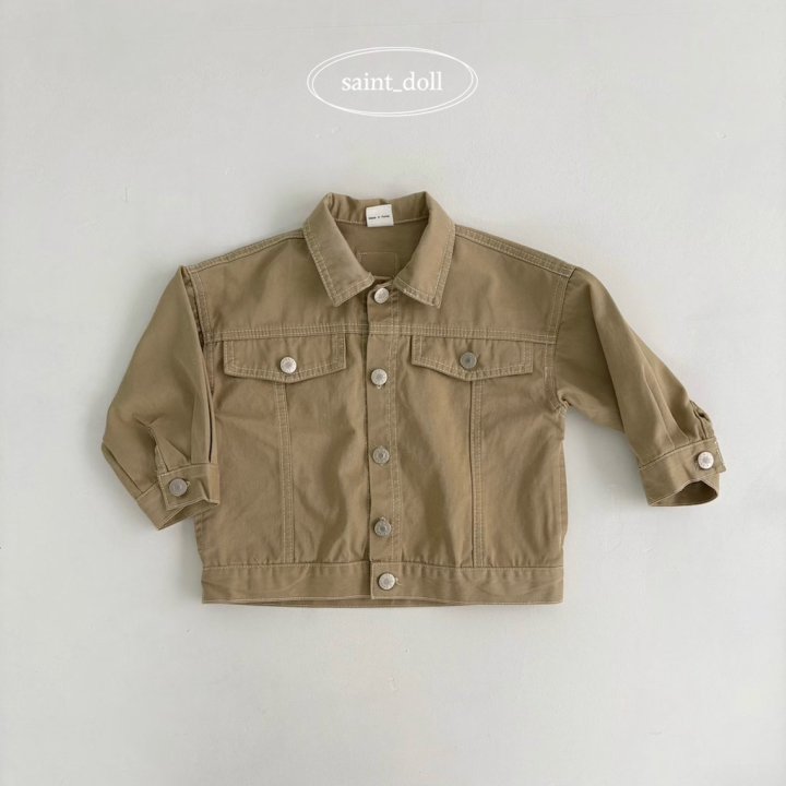 Saint Doll - Korean Children Fashion - #kidsstore - Henry Cotton Jacket - 3