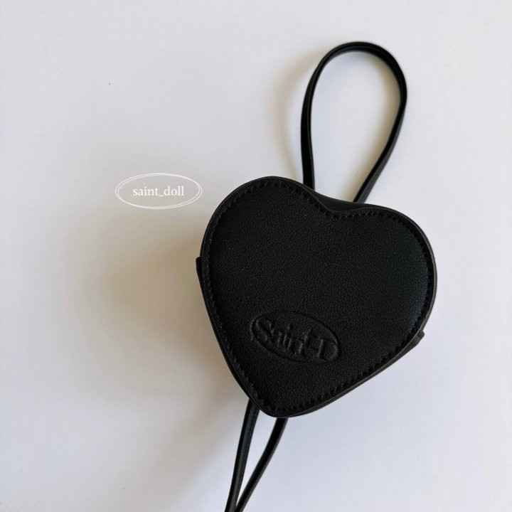 Saint Doll - Korean Children Fashion - #kidsshorts - Heart Bag - 4