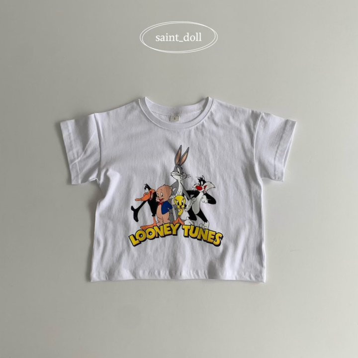 Saint Doll - Korean Children Fashion - #kidsstore - Looney Tunes Short Sleeve Tee