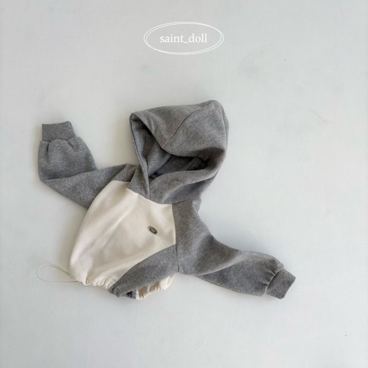 Saint Doll - Korean Children Fashion - #kidsshorts - Raglan Hooded Sweatshirts - 4