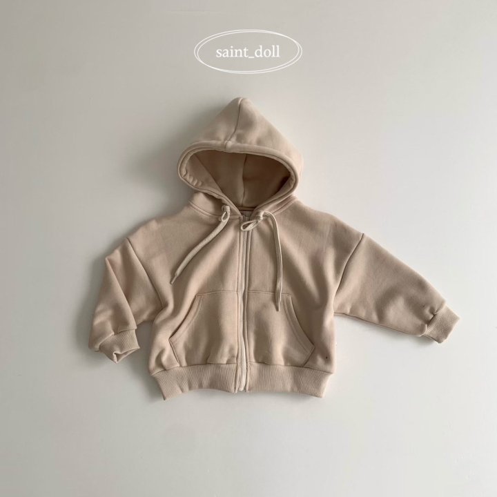 Saint Doll - Korean Children Fashion - #kidsstore - Spring Hooded Zip-up Jacket - 3