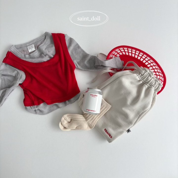 Saint Doll - Korean Children Fashion - #kidsstore - Thank You Jogger Pants - 5