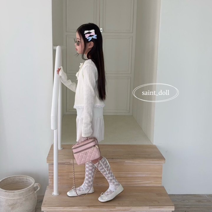 Saint Doll - Korean Children Fashion - #kidzfashiontrend - Frill Cardigan - 8