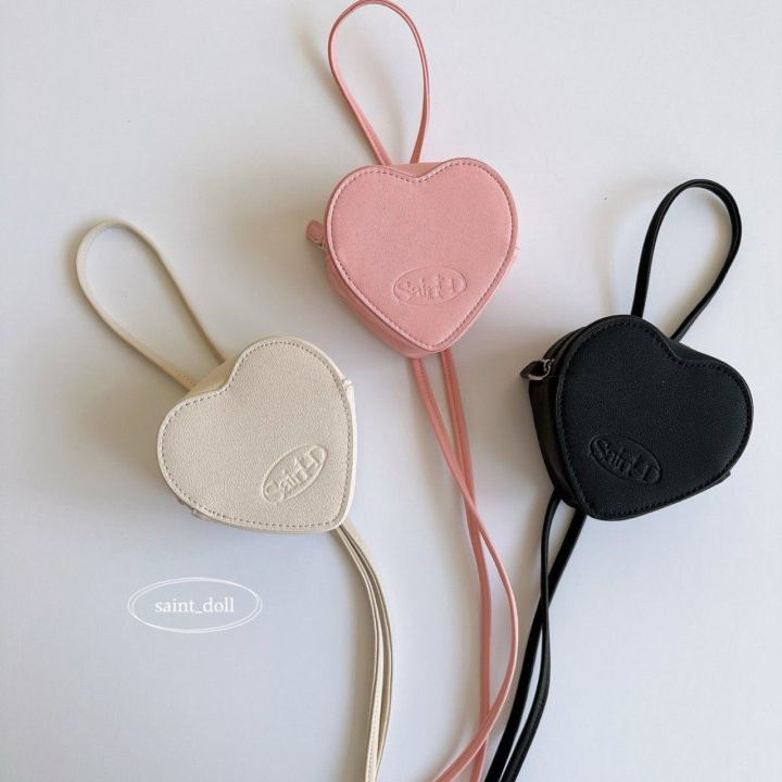 Saint Doll - Korean Children Fashion - #kidzfashiontrend - Heart Bag - 5