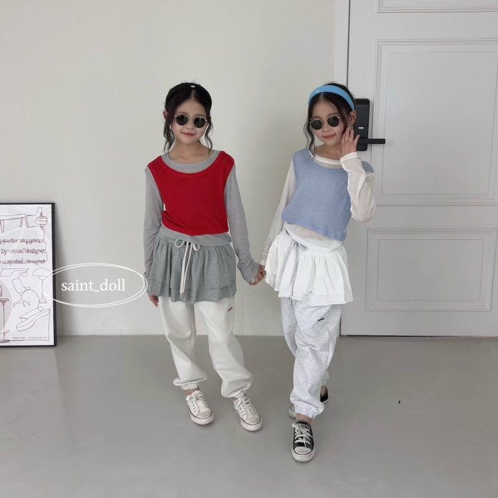 Saint Doll - Korean Children Fashion - #kidzfashiontrend - Layered Tee - 7