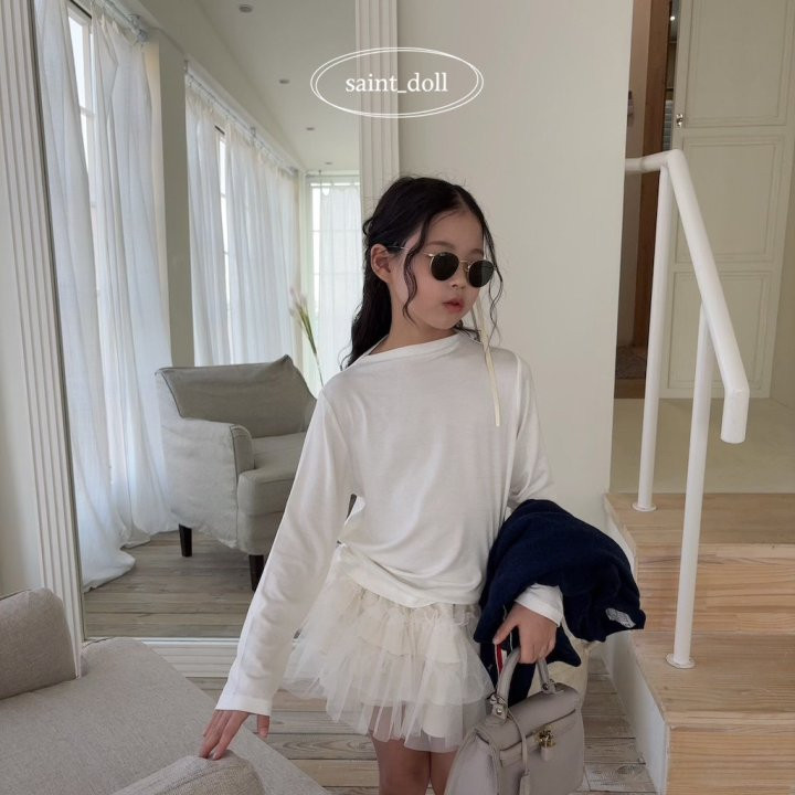 Saint Doll - Korean Children Fashion - #kidzfashiontrend - Soft Inner Tee - 6