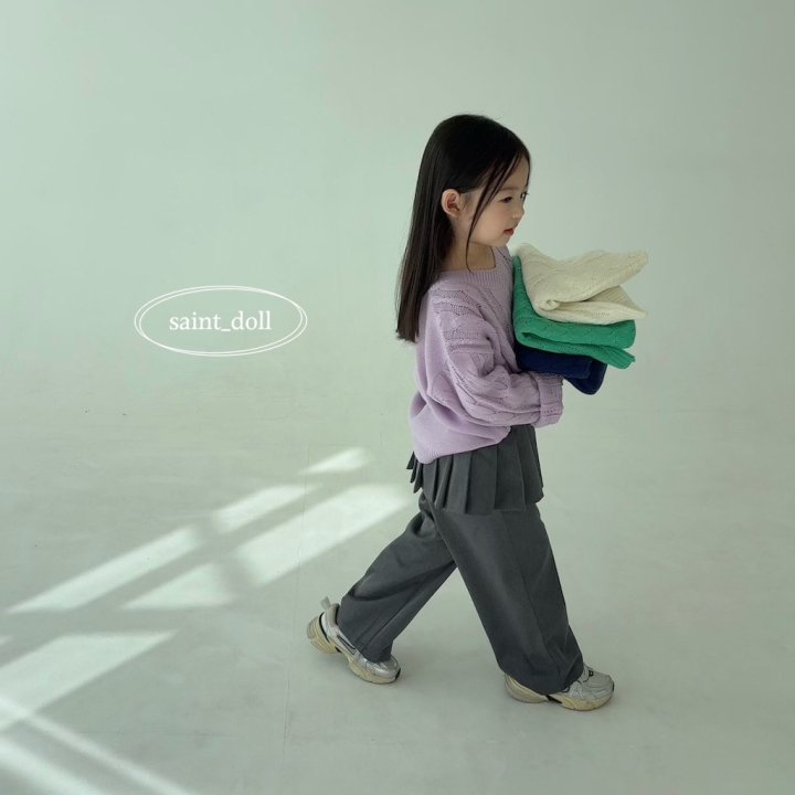 Saint Doll - Korean Children Fashion - #kidzfashiontrend - Twisted Knit - 8