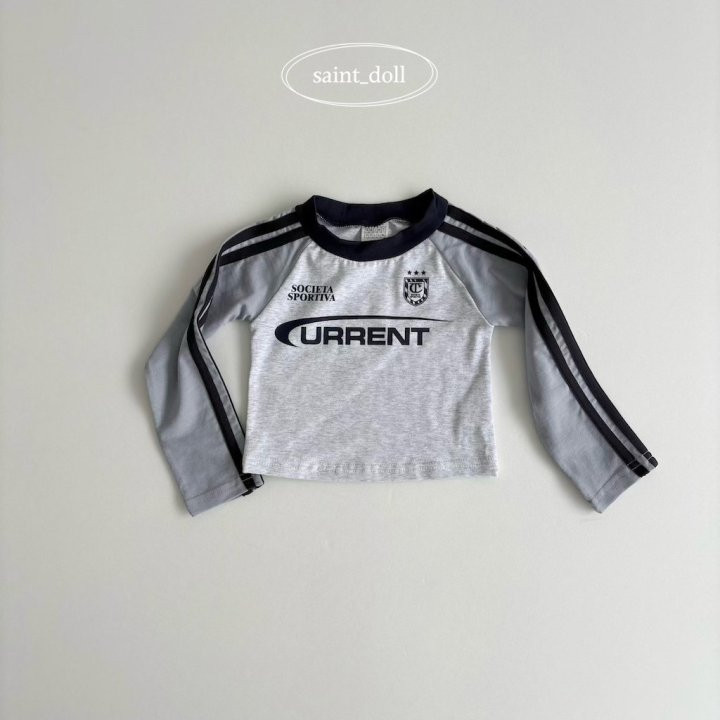 Saint Doll - Korean Children Fashion - #kidsstore - Uniform Crop Tee - 4