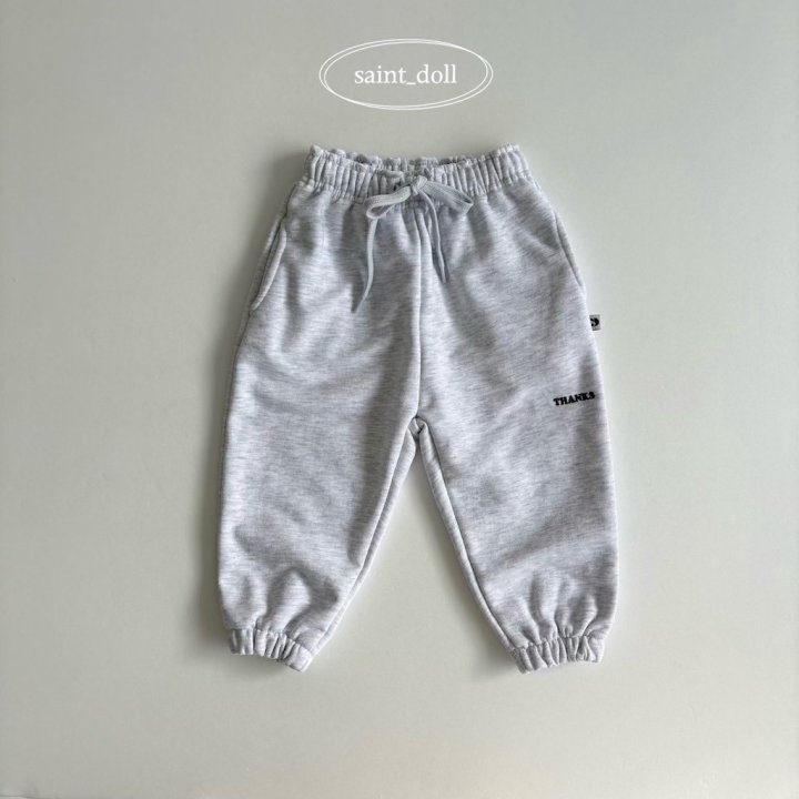 Saint Doll - Korean Children Fashion - #kidzfashiontrend - Thank You Jogger Pants - 6
