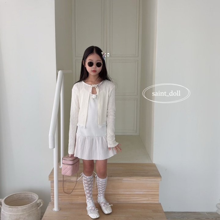 Saint Doll - Korean Children Fashion - #littlefashionista - Frill Cardigan - 10
