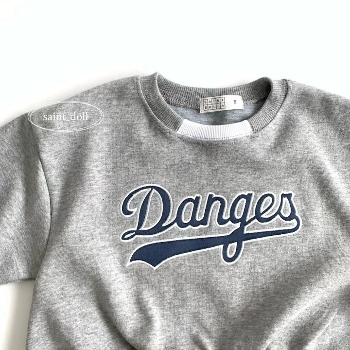Saint Doll - Korean Children Fashion - #littlefashionista - English Patch Sweatshirts - 2