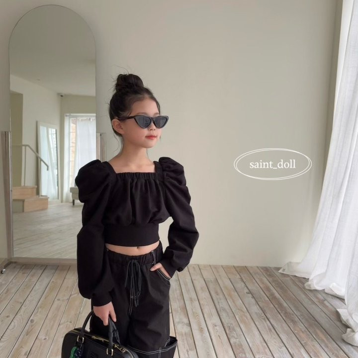 Saint Doll - Korean Children Fashion - #littlefashionista - Square Neck Sweatshirts - 7