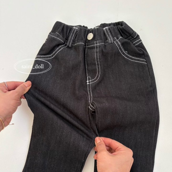Saint Doll - Korean Children Fashion - #magicofchildhood - Tape Roll-up Pants - 3