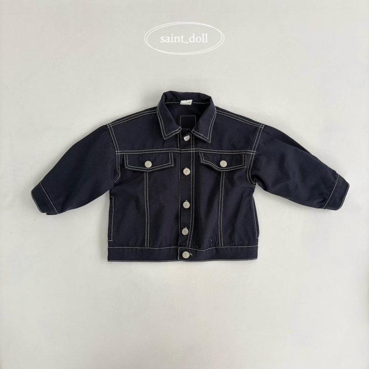 Saint Doll - Korean Children Fashion - #magicofchildhood - Henry Cotton Jacket - 7