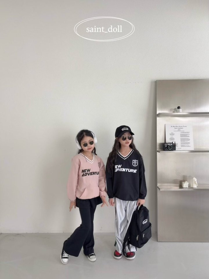 Saint Doll - Korean Children Fashion - #magicofchildhood - Block Core Sweatshirts - 9