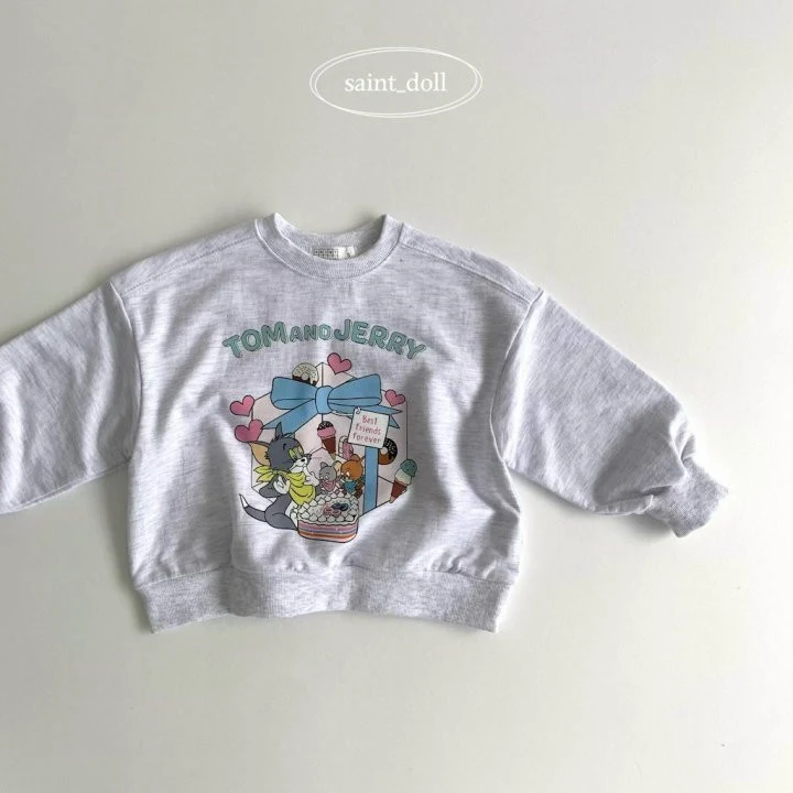 Saint Doll - Korean Children Fashion - #magicofchildhood - Tom Jerry Sweatshirts - 3