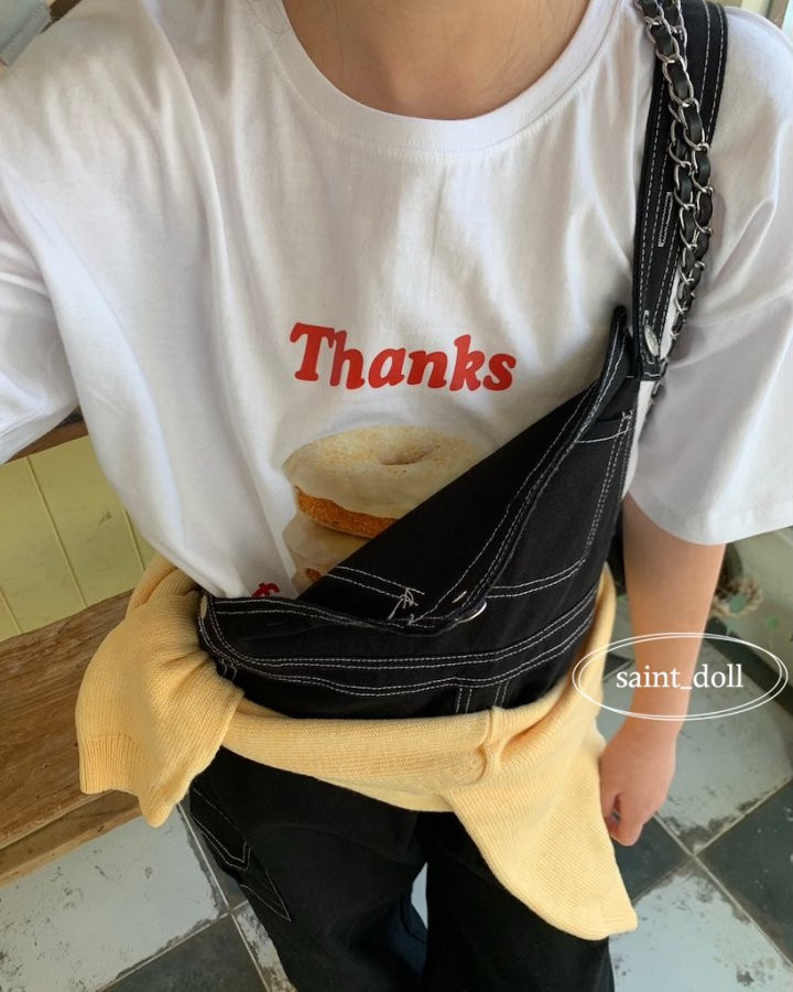 Saint Doll - Korean Children Fashion - #magicofchildhood - Donut Short Sleeve Tee - 6
