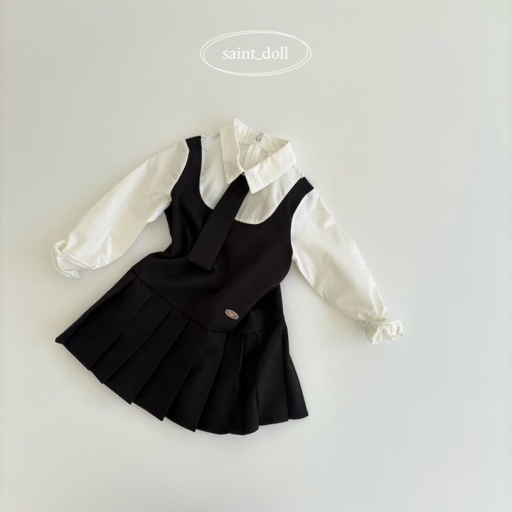 Saint Doll - Korean Children Fashion - #magicofchildhood - Tie One-piece - 3