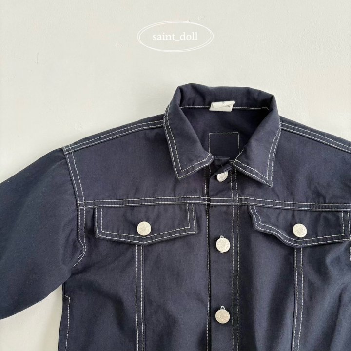 Saint Doll - Korean Children Fashion - #minifashionista - Henry Cotton Jacket - 8