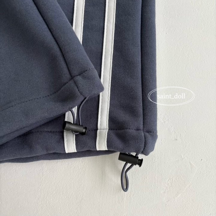 Saint Doll - Korean Children Fashion - #minifashionista - Two-line Track Pants - 3