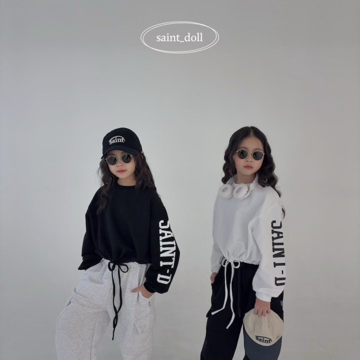 Saint Doll - Korean Children Fashion - #minifashionista - Sleeve Printed Sweatshirts - 6