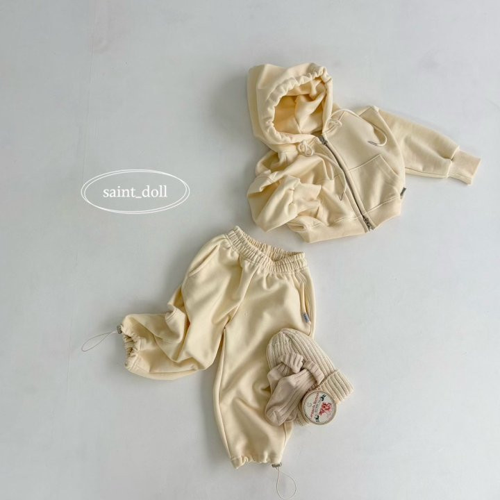 Saint Doll - Korean Children Fashion - #minifashionista - Two-way Short Hooded Zip-up - 3