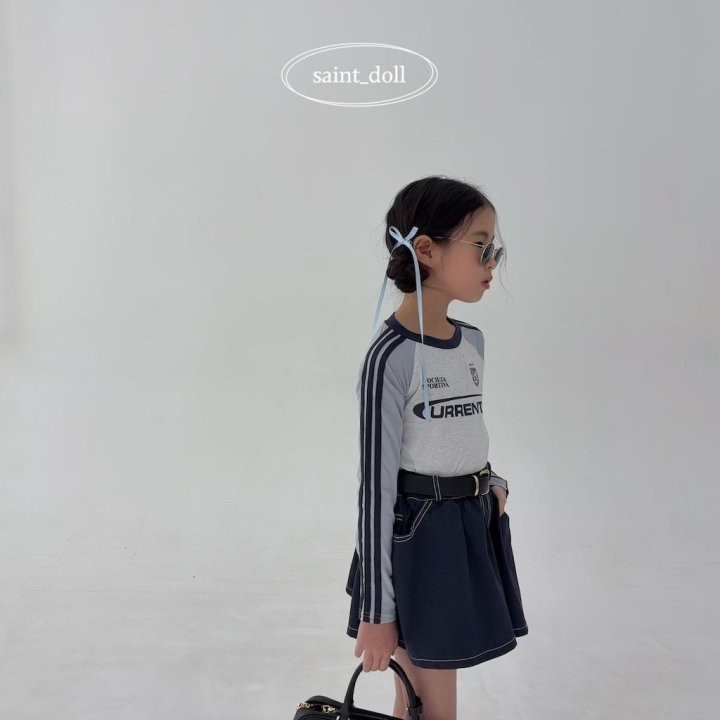 Saint Doll - Korean Children Fashion - #minifashionista - Uniform Crop Tee - 8