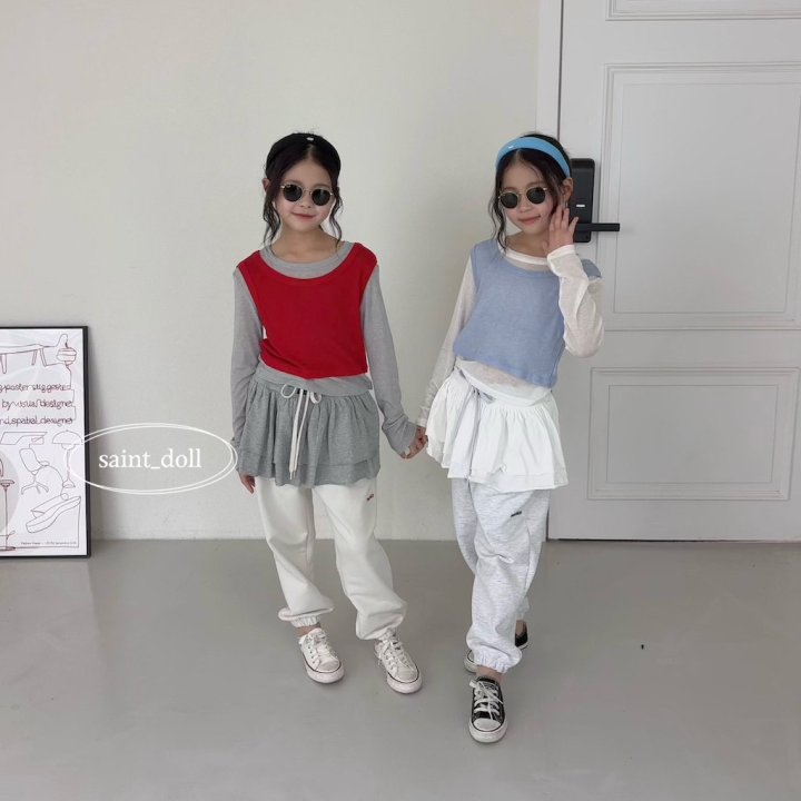Saint Doll - Korean Children Fashion - #minifashionista - Thank You Jogger Pants - 10