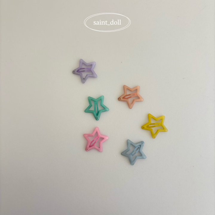 Saint Doll - Korean Children Fashion - #prettylittlegirls - Star Pin Set
