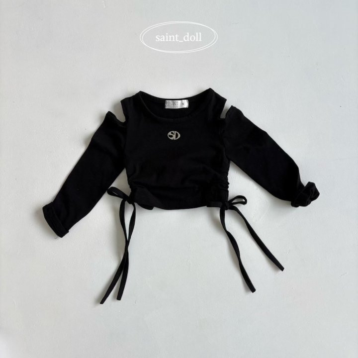 Saint Doll - Korean Children Fashion - #prettylittlegirls - SD Shoulder Slit Tee - 5