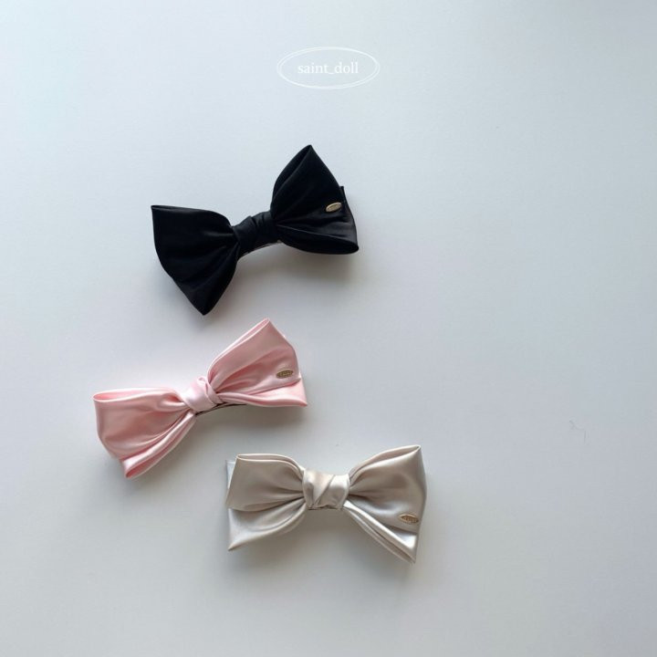 Saint Doll - Korean Children Fashion - #prettylittlegirls - Big Ribbon Automatic Pin