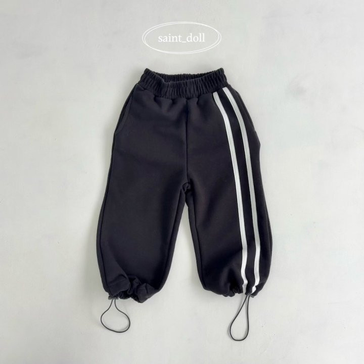 Saint Doll - Korean Children Fashion - #minifashionista - Two-line Track Pants - 4