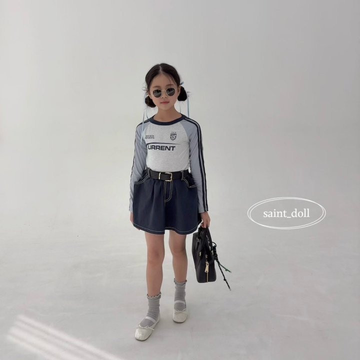 Saint Doll - Korean Children Fashion - #prettylittlegirls - Uniform Crop Tee - 9