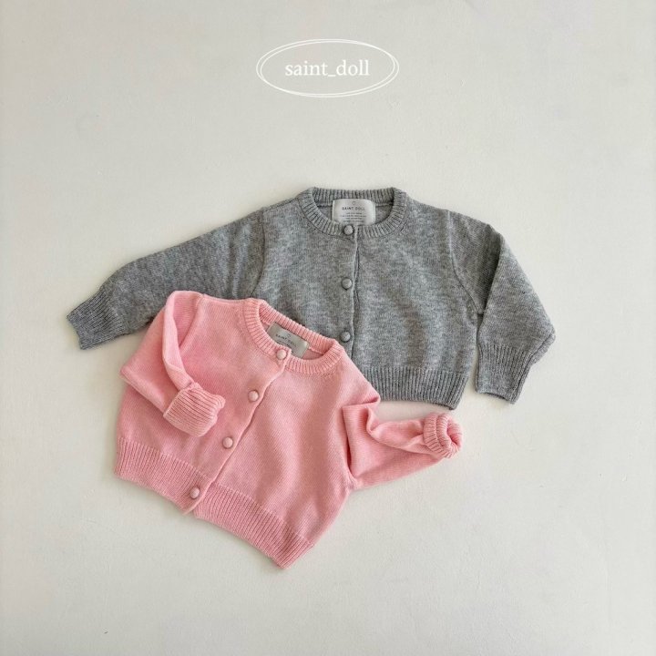 Saint Doll - Korean Children Fashion - #stylishchildhood - Bean Button Cardigan