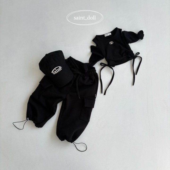 Saint Doll - Korean Children Fashion - #stylishchildhood - Cargo String Pants - 8