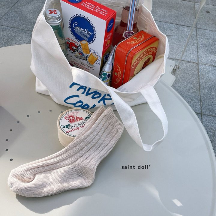 Saint Doll - Korean Children Fashion - #stylishchildhood - Cookie Socks Set - 3