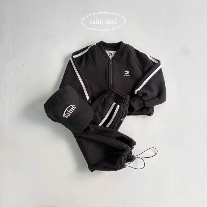 Saint Doll - Korean Children Fashion - #stylishchildhood - Two-line Track Pants - 7