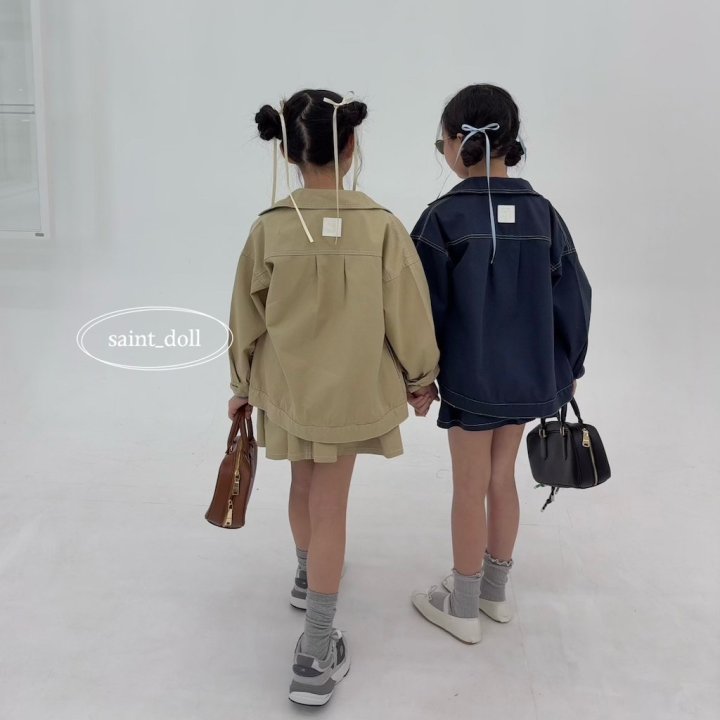 Saint Doll - Korean Children Fashion - #todddlerfashion - Henry Cotton Jacket - 10