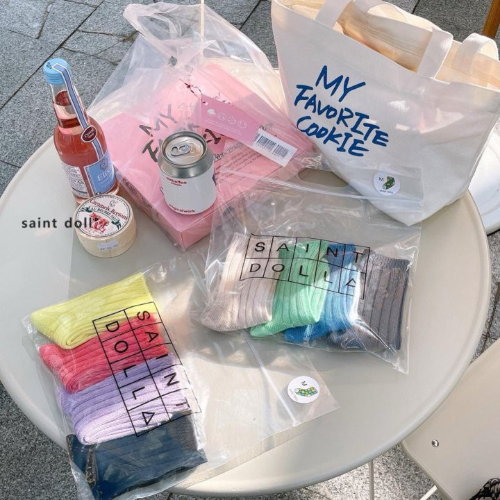 Saint Doll - Korean Children Fashion - #todddlerfashion - Cookie Socks Set