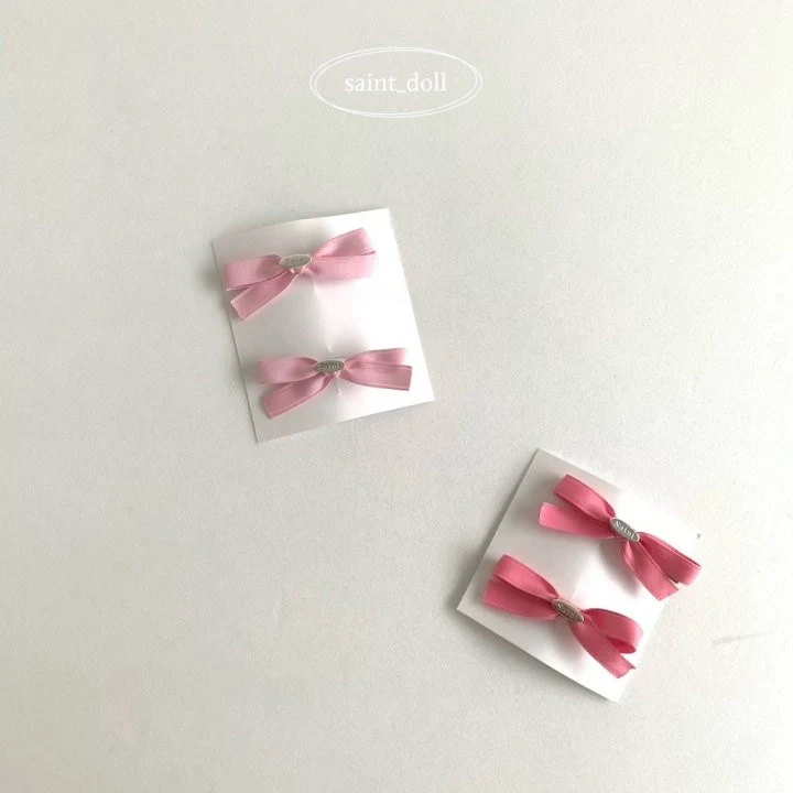 Saint Doll - Korean Children Fashion - #toddlerclothing - Colored Paper Ribbon Pin Set - 3