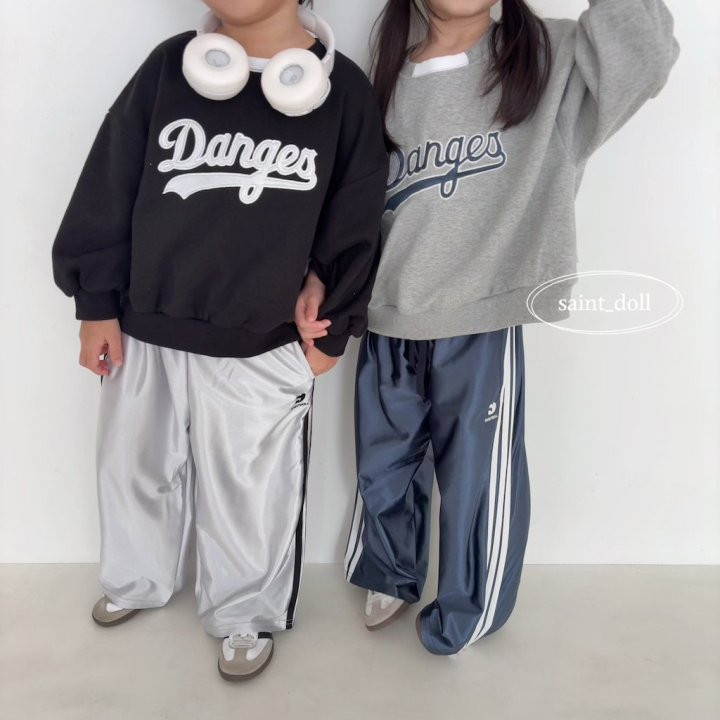 Saint Doll - Korean Women Fashion - #momslook - English Patch Sweatshirts MOM - 8