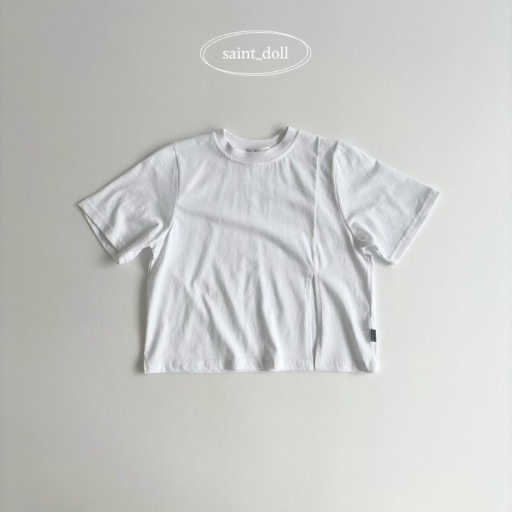 Saint Doll - Korean Women Fashion - #momslook - Basic Tee MOM - 2