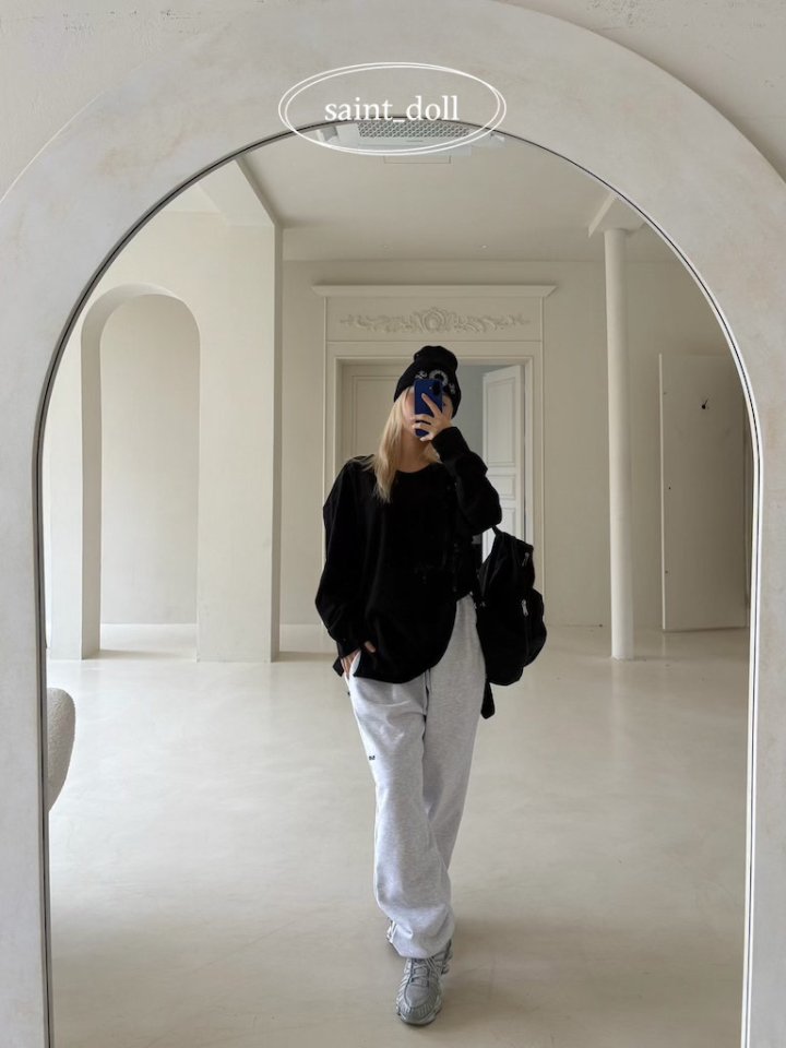 Saint Doll - Korean Women Fashion - #momslook - Thank You Jogger Pants MOM - 10