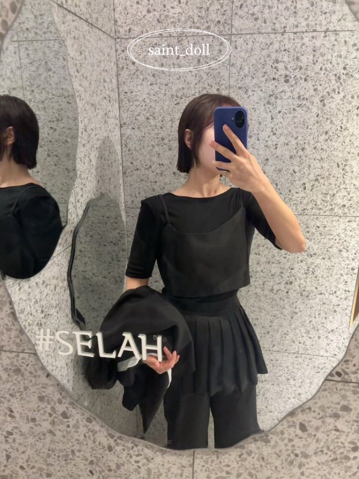 Saint Doll - Korean Women Fashion - #momslook - Bustier MOM - 11