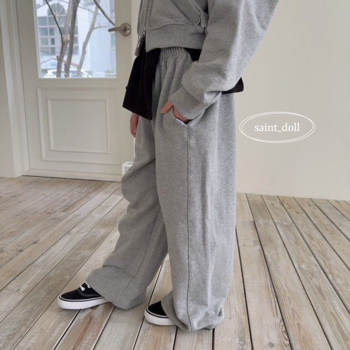 Saint Doll - Korean Women Fashion - #romanticstyle - Wide Pants MOM - 11