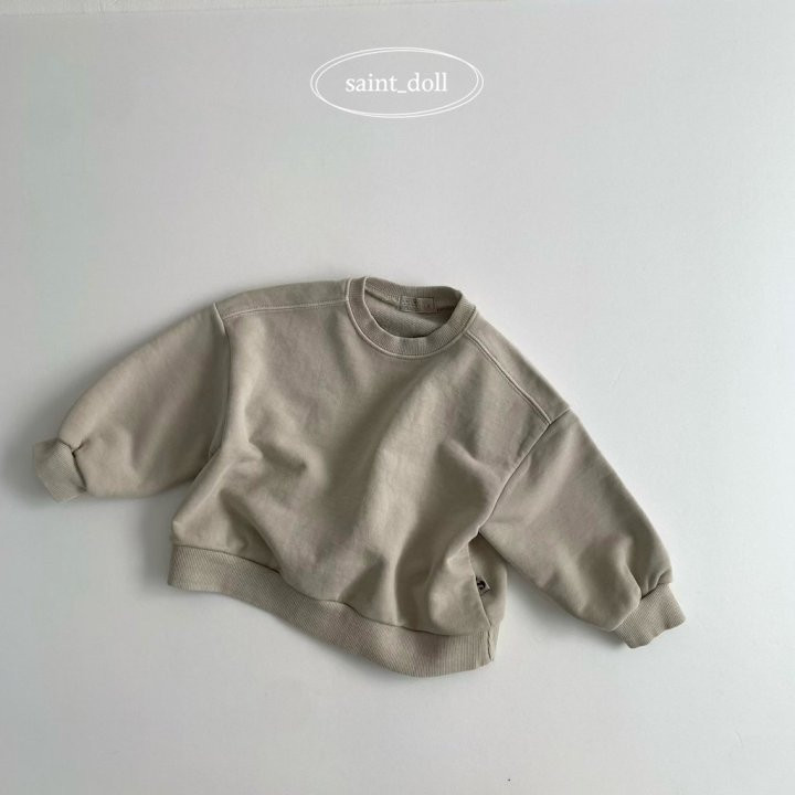 Saint Doll - Korean Women Fashion - #thatsdarling - 3 Color Pigment Sweatshirts MOM - 2
