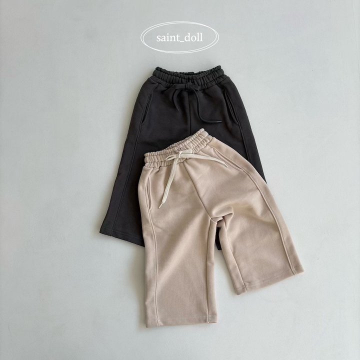 Saint Doll - Korean Women Fashion - #womensfashion - Soft Wide Pants MOM