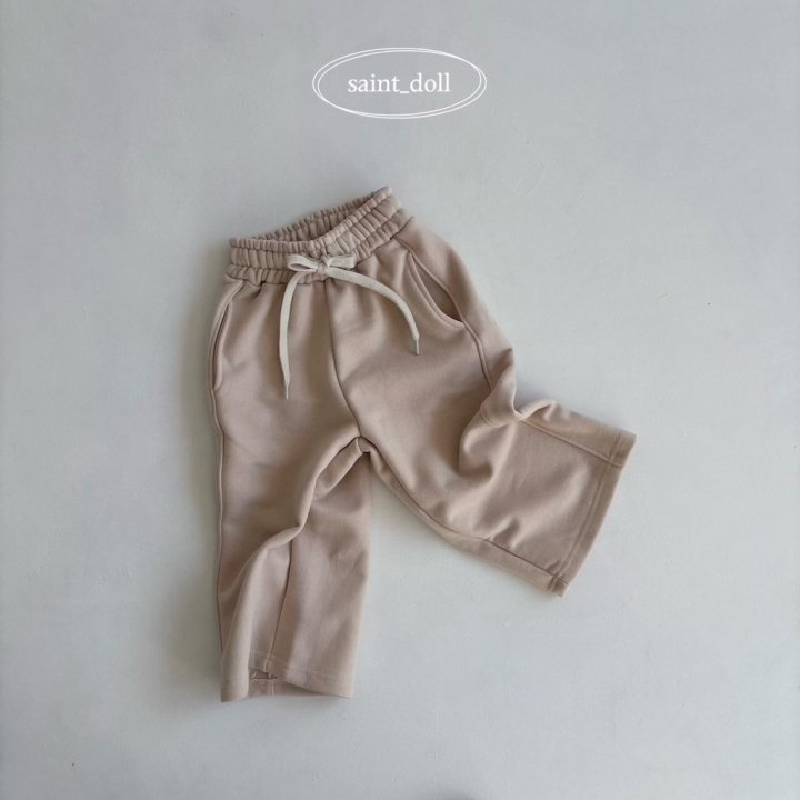 Saint Doll - Korean Women Fashion - #womensfashion - Soft Wide Pants MOM - 3