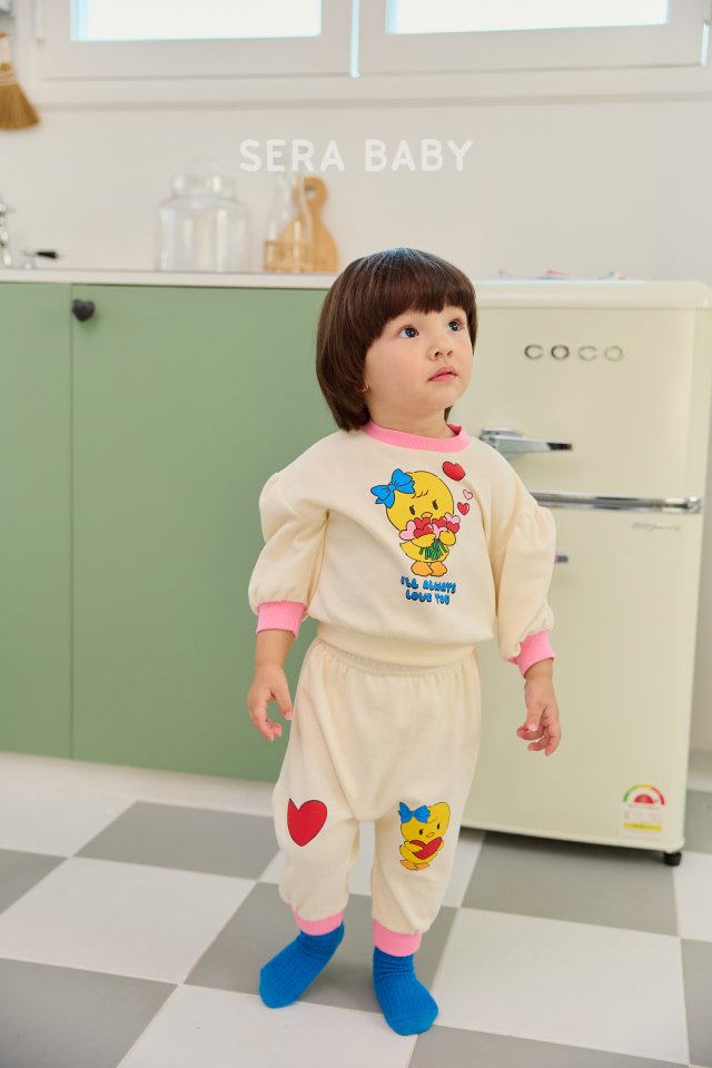 Sera - Korean Baby Fashion - #babyboutique - Bebe Beep Top Bottom Set - 9