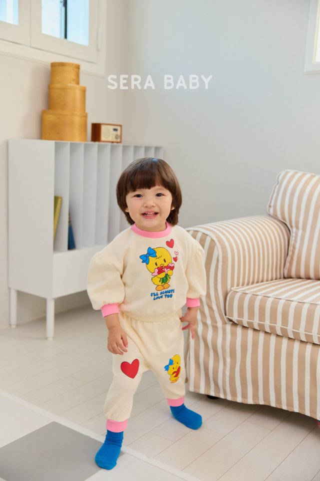 Sera - Korean Baby Fashion - #babyfashion - Bebe Beep Top Bottom Set - 12